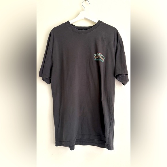 Covington Black Short Sleeve Tee Casual Shirt - Picture 1 of 10